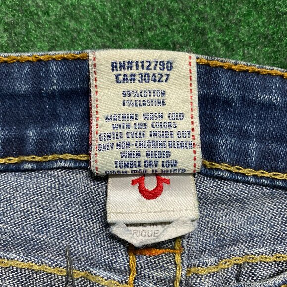 Women’s True Religion Joey Bootcut Jeans Dark-Wash 27 - Picture 7 of 12